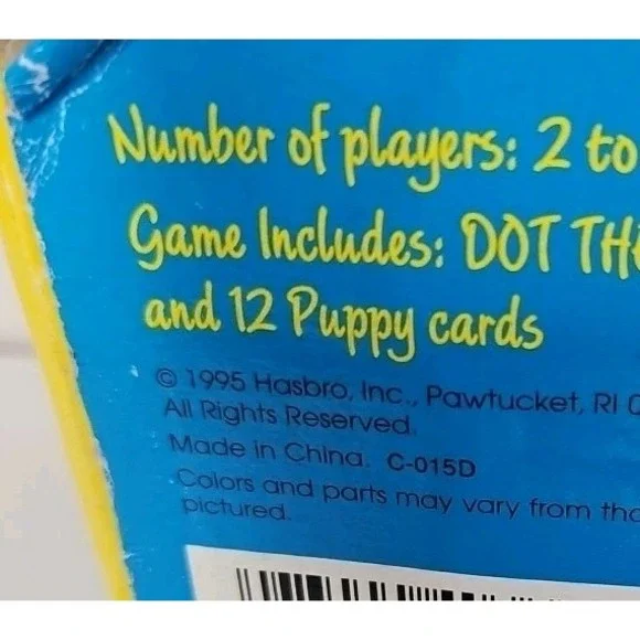 Dot the Dog Playskool Game Preschool Ages 3-5 Box Included Vintage 1995 - Picture 6 of 16